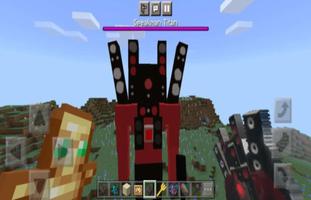 Mod Speaker Man for Minecraft تصوير الشاشة 1