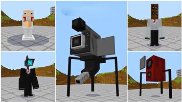 Speakerman Mod For Minecraft poster