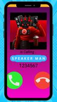 Scary Speaker Man Fake Call screenshot 1