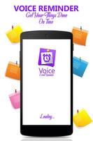 Poster evento Voice Promemoria: da fare, tasks,compleanno