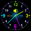 Relógio Neon Voice Clock