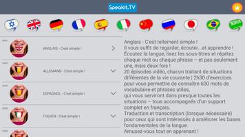 Anglais | Speakit.tv capture d'écran 1