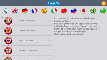 Français | Speakit.tv capture d'écran 1