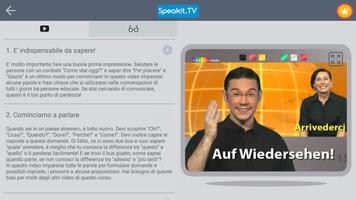 1 Schermata Tedesco | Speakit.tv