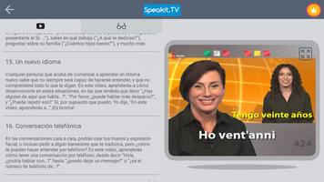 Italiano | Speakit.tv captura de pantalla 2