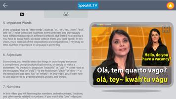 Portuguese | by Speakit.tv screenshot 2