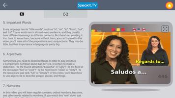 برنامه‌نما Spanish | Speakit.tv عکس از صفحه