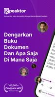 Pembaca teks, teks ke ucapan poster