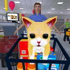 Kitten Cat Game: Shopping Mall アイコン