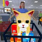 ألعاب القط: لعبة القط محاكي 3D أيقونة