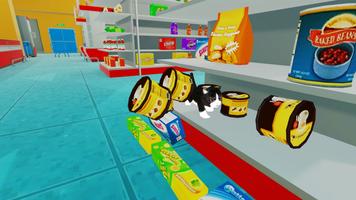 Kitten Cat Smash Super Market poster