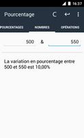Pourcentage capture d'écran 2