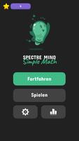 Spectre Mind: Simple Math Plakat