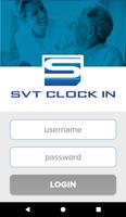 SVT CLOCK IN الملصق