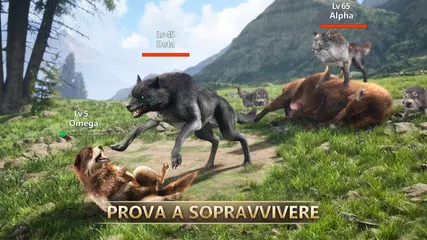 download Wolf Game: Wild Animal Wars XAPK