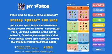 My Words: Kids Speech Therapy