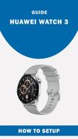 پوستر huawei watch 3 app guide