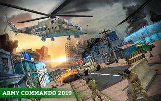 FPS Commando Secret Missions - Advance Simulator ภาพหน้าจอ 1