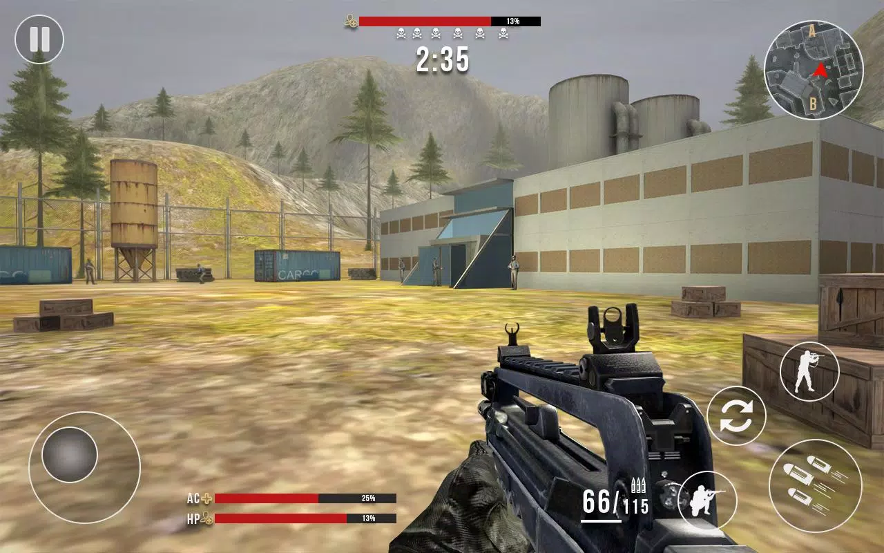 Download Fps Gun Shooting games IGI ops android on PC