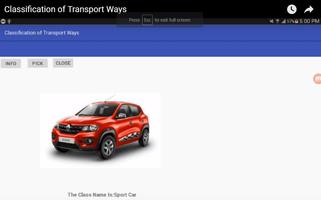 Classification of Transport ways screenshot 1
