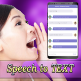 SMS by Voice Speak to Text Speech Audio Typing Msg biểu tượng