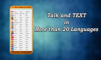 SMS by Voice Speak to Text Speech Audio Typing Msg Affiche