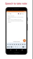 SNotes: Speech To Text پوسٹر