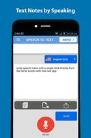 Speech to Text : Speak Notes & capture d'écran 1