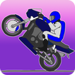 Motorbike Rider Sticker for WhatsApp Messenger