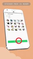 Motorbike Rider Sticker for WhatsApp Messenger capture d'écran 3