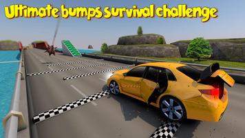 Impossible Track Speed Bump; New Car Driving Games الملصق