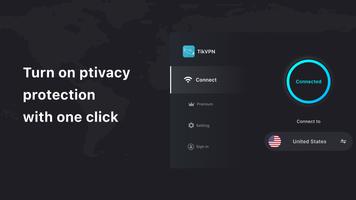 TikVPN-TV - Fast & Safe Proxy पोस्टर