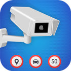 Speed camera: radar, alerts icon