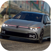 Golf GTI Car:Taxi Driver&Park APK