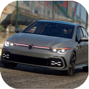 Golf GTI Car:Taxi Driver&Park APK