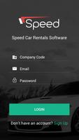 Speed - Car Rental Software ポスター