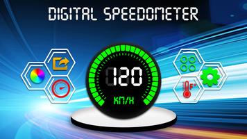 Speedometer Alert & HUD View: Maps and Trip Meter پوسٹر