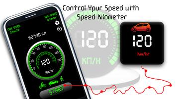 برنامه‌نما Speedometer Alert & HUD View: Maps and Trip Meter عکس از صفحه