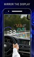 GPS Speedometer HUD Dijital Ekran Ekran Görüntüsü 2