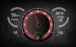 Speedometer HUD Speed Camera Detector & Find Maps syot layar 3