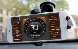Compteur de vitesse Et GPS Odomètre - Route capture d'écran 1
