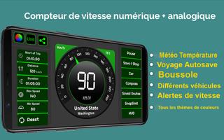 Compteur de vitesse Et GPS Odomètre - Route capture d'écran 3