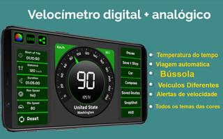 Velocímetro E GPS Odômetro - Rota Planejador imagem de tela 3