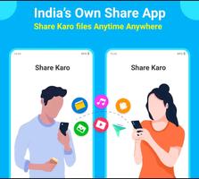 SHARE Karo India Plakat