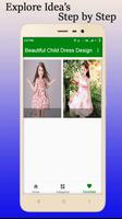 BeautifulLittle Girl Dress Design capture d'écran 1