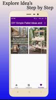 DIY Simple Pallet Ideas and Inspirations poster