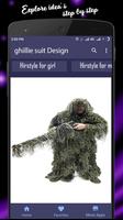 Ghillie Suit Design poster