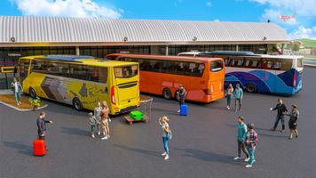 City Coach Bus Parking Games capture d'écran 2