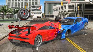 Car Crash Race Compilation 3D poster