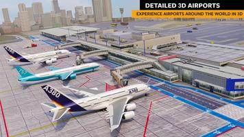 Plane Flight Simulator Game 3D capture d'écran 2